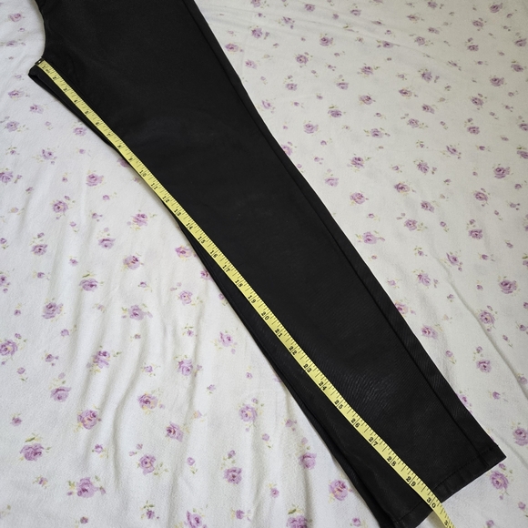 Eileen Fisher Wax Coated Jeans Organic Cotton - Picture 15 of 15